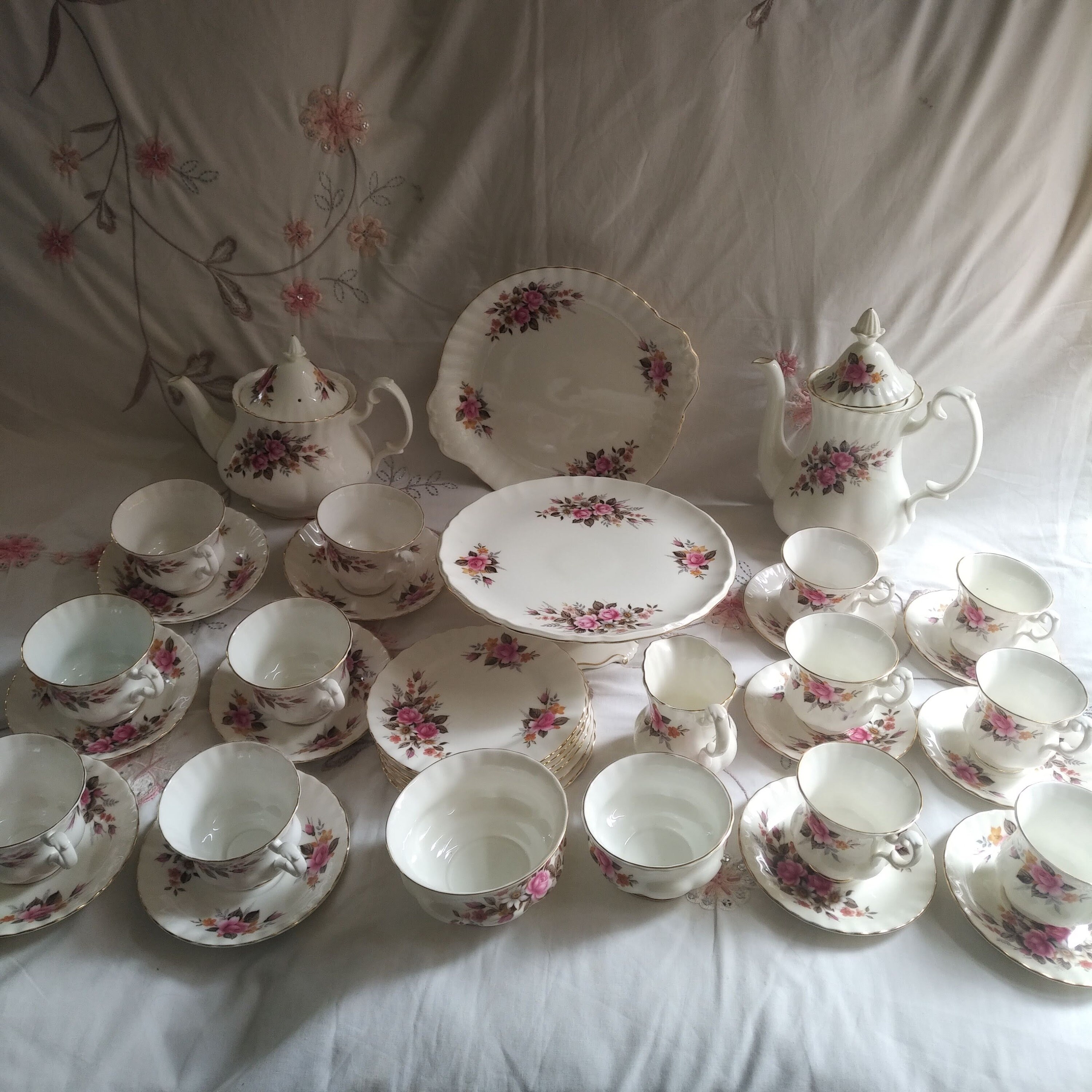 Vintage RICHMOND Bone China Tea & Coffee Set Made in England Etsy