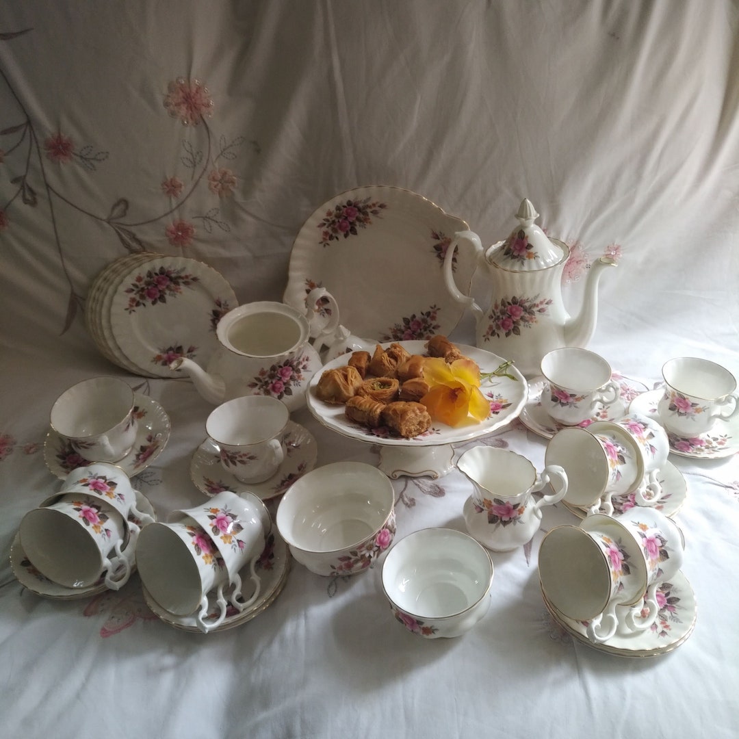 Vintage RICHMOND Bone China Tea & Coffee Set Made in England Etsy