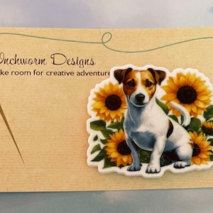 Acrylbild Nadel Minder Minders Popkultur Kreuzstich Diamant Malerei Hund Jack russell