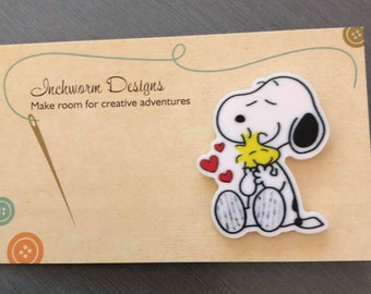 Aviva Vintage Peanuts Snoopy as Joe Preppy Pin Enamel