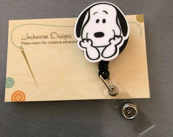 acrylic ID Badge holder Vet Nurse Reel pop culture Cruise Office 