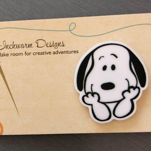 Acrylic Needle Minder Minders pop culture Cross Stitch Diamond Painting Dog