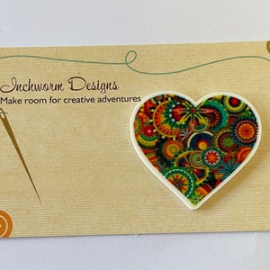Acrilico Needle Minder Minders cultura pop Punto Croce Diamante Pittura CUORE