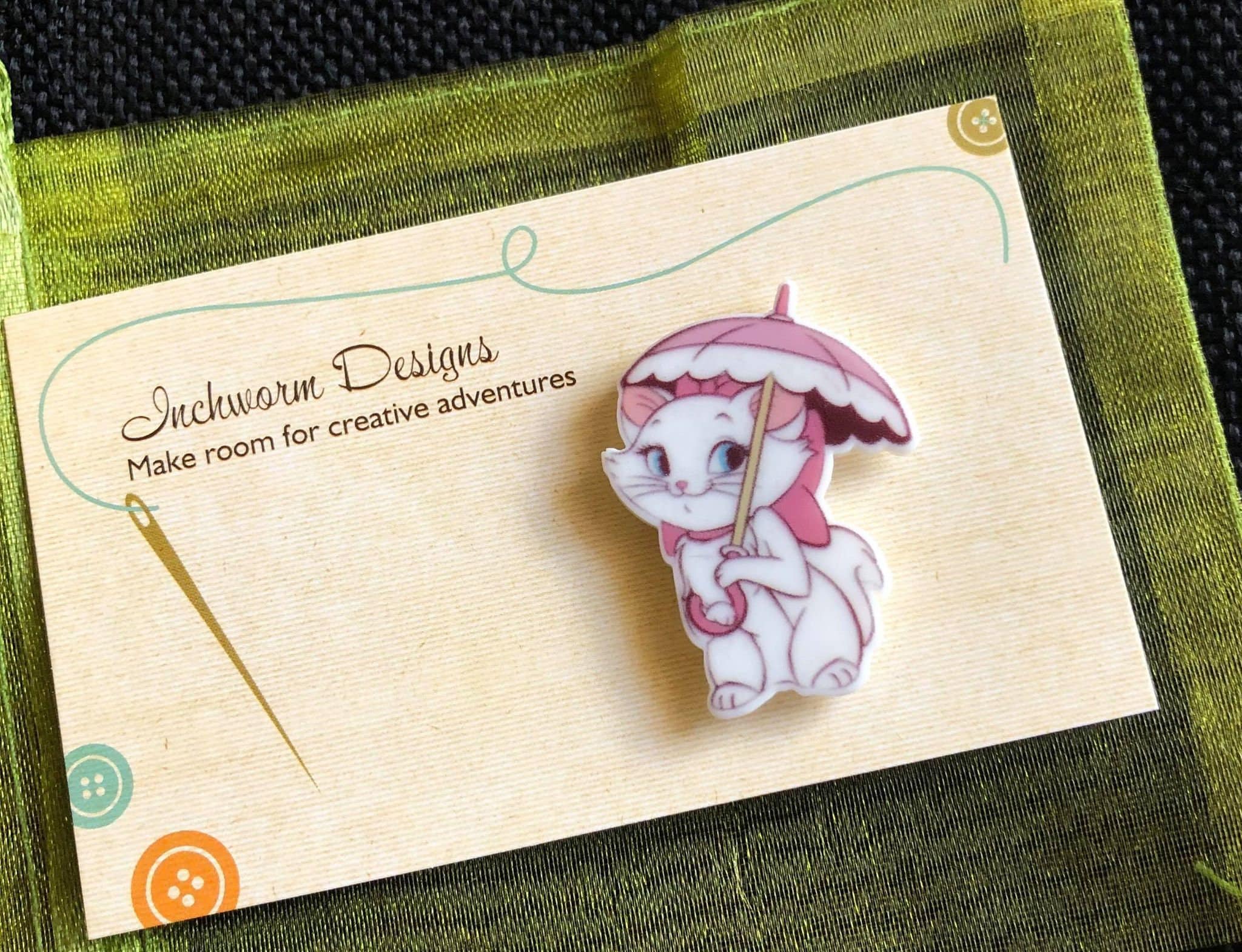 Download Needle Minder Marie CAT minders keepers cross stitch | Etsy