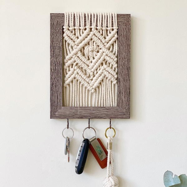 Macrame Key Holder Etsy