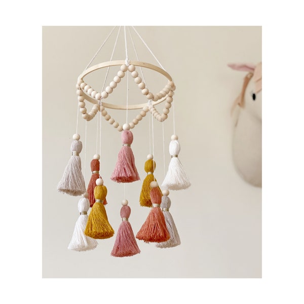 Boho Crib Mobile Etsy