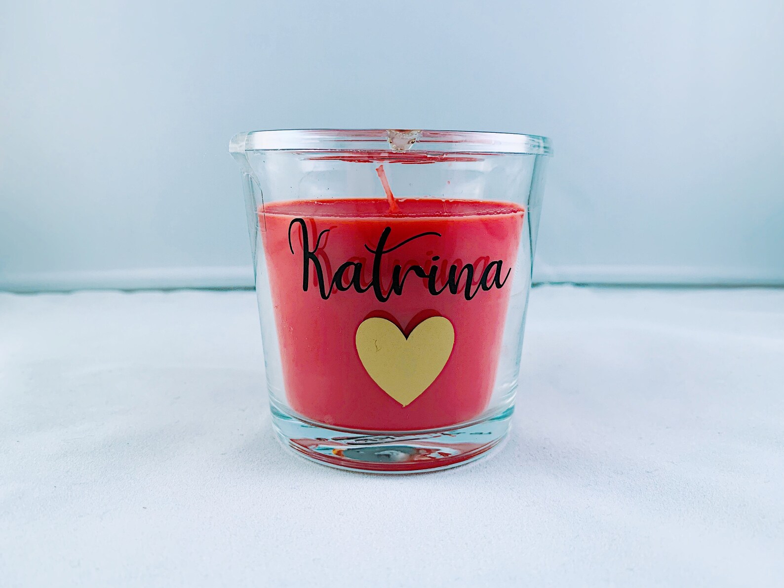 Personalised Scented Candles Name Glass Gift Ideal Etsy