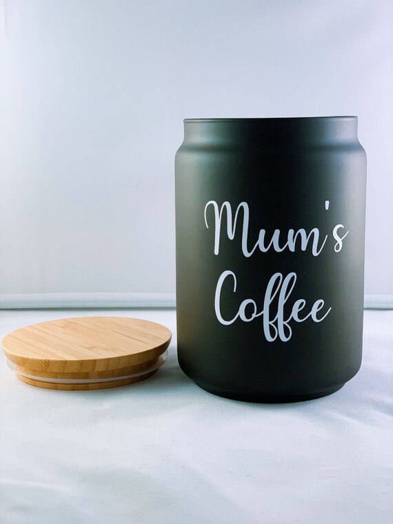personalised tea coffee sugar jars