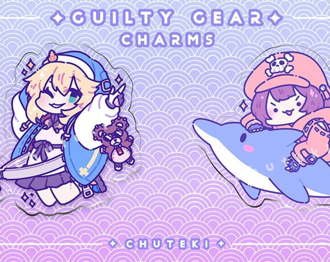 Ggst Keychains Guilty Gear Acrylic Charm - Etsy
