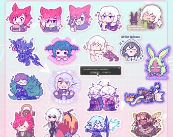 Final Fantasy XIV Stickers
