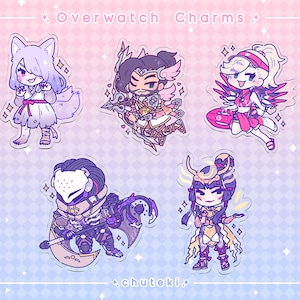 Overwatch Acrylic Charms