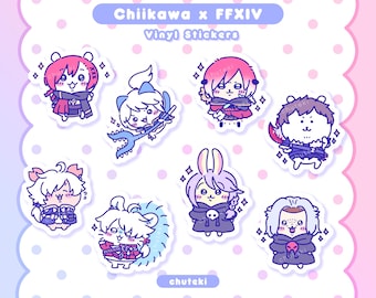 Chiikawa x FFXIV Stickers