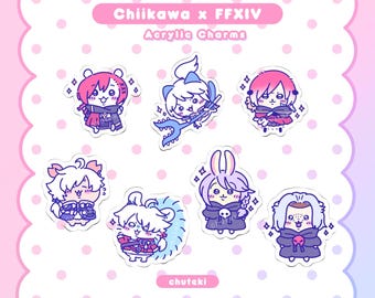 Chiikawa x FFXIV Acrylic Charms
