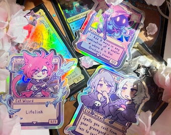 Final Fantasy x MTG Holographic Stickers