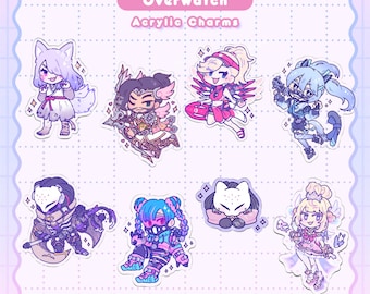 Overwatch Acrylic Charms