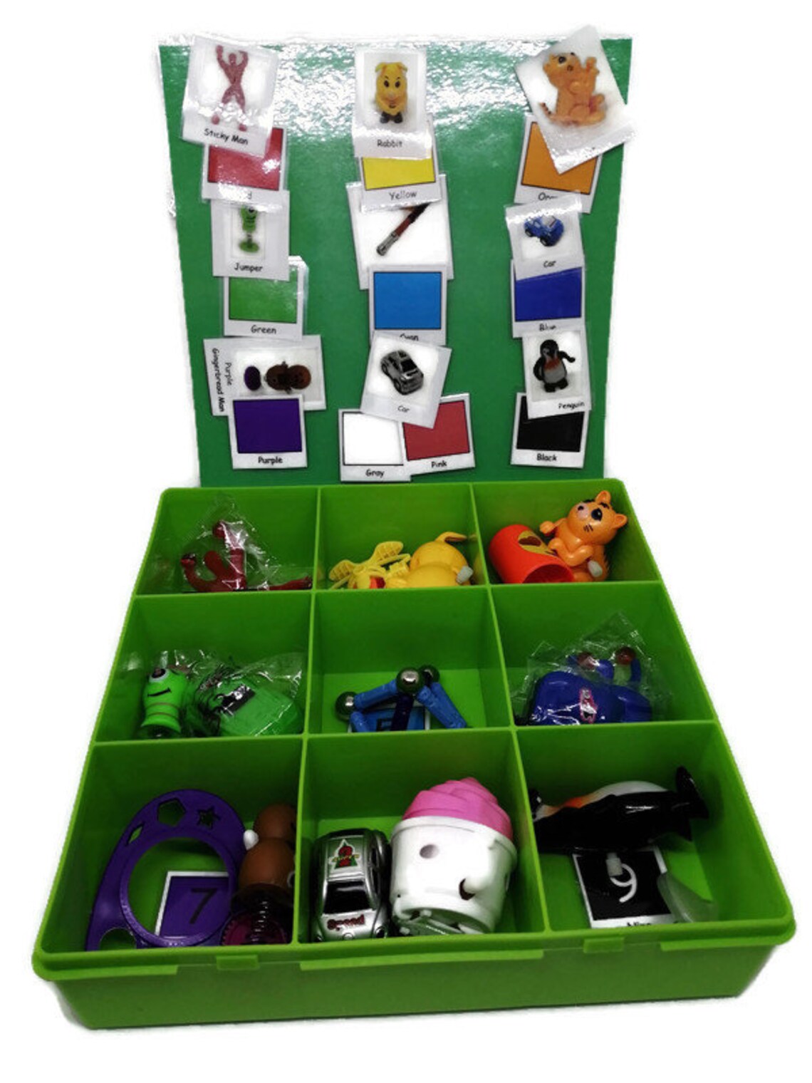 Colour Deluxe Communication Toy Box Toys Matching Photos Etsy
