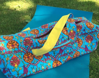 Borsa yoga/pilates colorata gitana Boho XXL