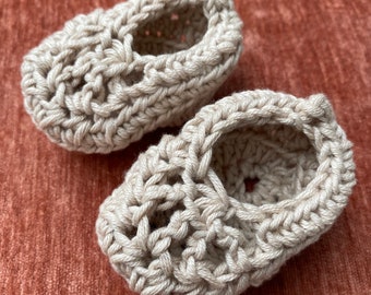 Crochet Ballet Slippers