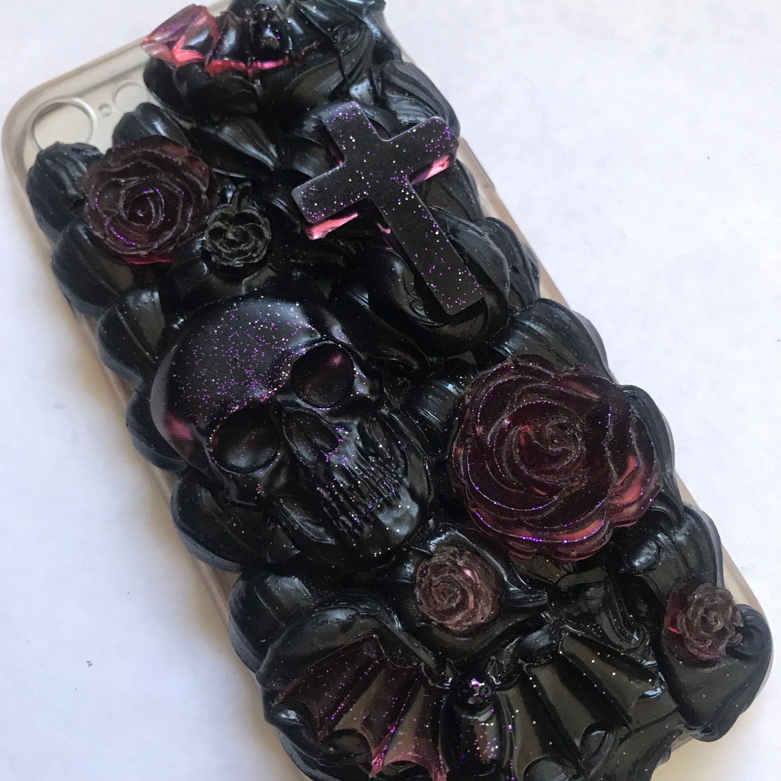 Goth Phone Case Any Phone Type Madetoorder Etsy