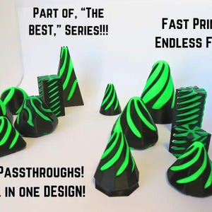 Spiral & Fidget Toys -3D Printable Toy pack-Stress and Anxiety Relief Toy - 3D Printable STL Files, over 40 STL files