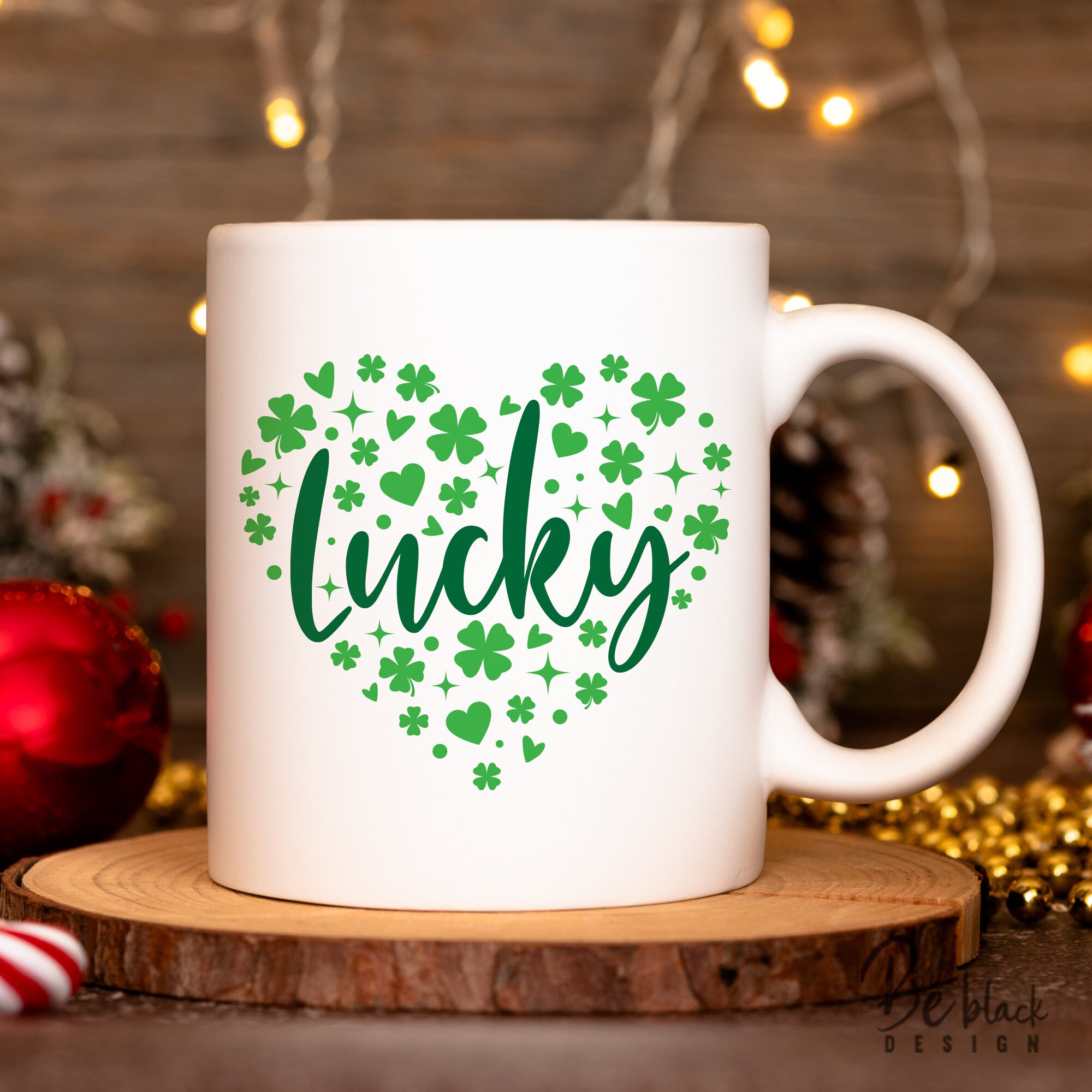 Lucky Svg, Leaf Clover Svg, Heart Svg ,st. Patrick's Day Svg ,st ...
