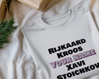 Nummer 8 Fußball Shirt - Name - Geschenk für Fußball Fans