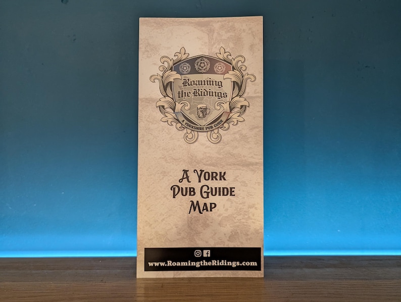 Pup Guide Map York Pub Guide Map - Pocket Guide 2026 - Etsy