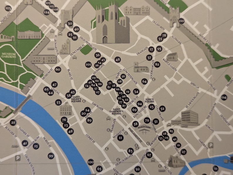 Pup Guide Map York Pub Guide Map - Pocket Guide 2026 - Etsy