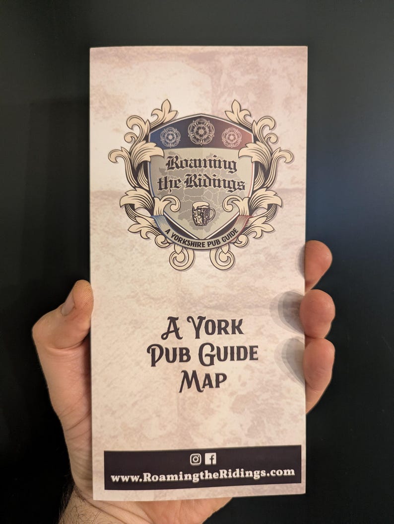 Pup Guide Map York Pub Guide Map - Pocket Guide 2026 - Etsy