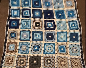 Granny Temperature Blanket Crochet Pattern