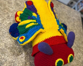 Butterfly cover For Hungry Caterpillar Food Version Digital Crochet Pattern