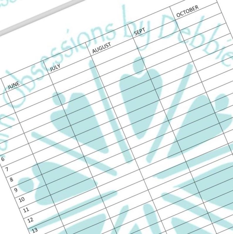 Granny Temperature Blanket Crochet Pattern Etsy