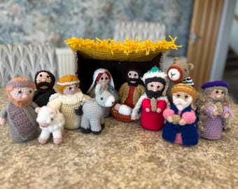Christmas Nativity Digital Crochet Pattern