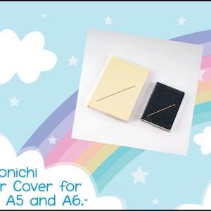 Hobonichi Clear Cover for HON A6 and A5.-