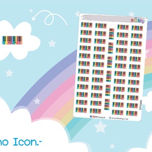 Piano Stickers Sheet.-