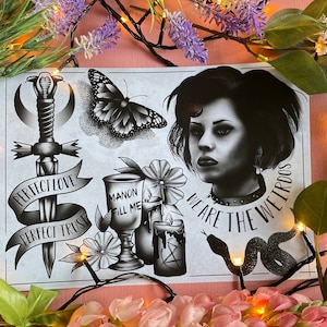 The Craft Tattoo Art Print