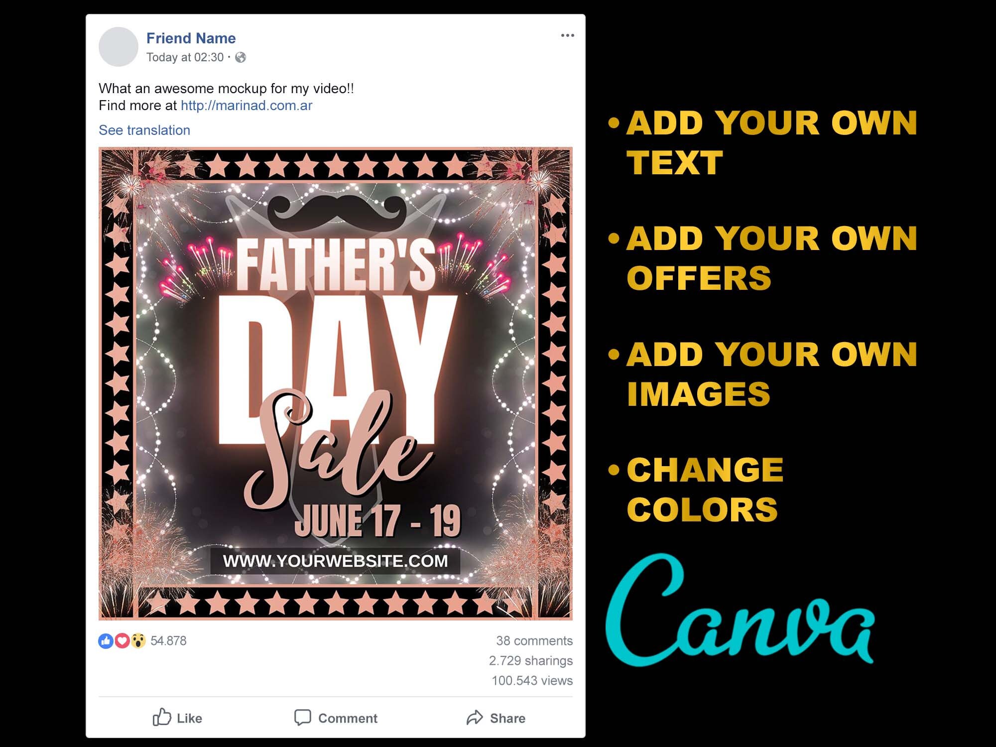 father-s-day-flyer-d-i-y-canva-father-s-day-sale-etsy