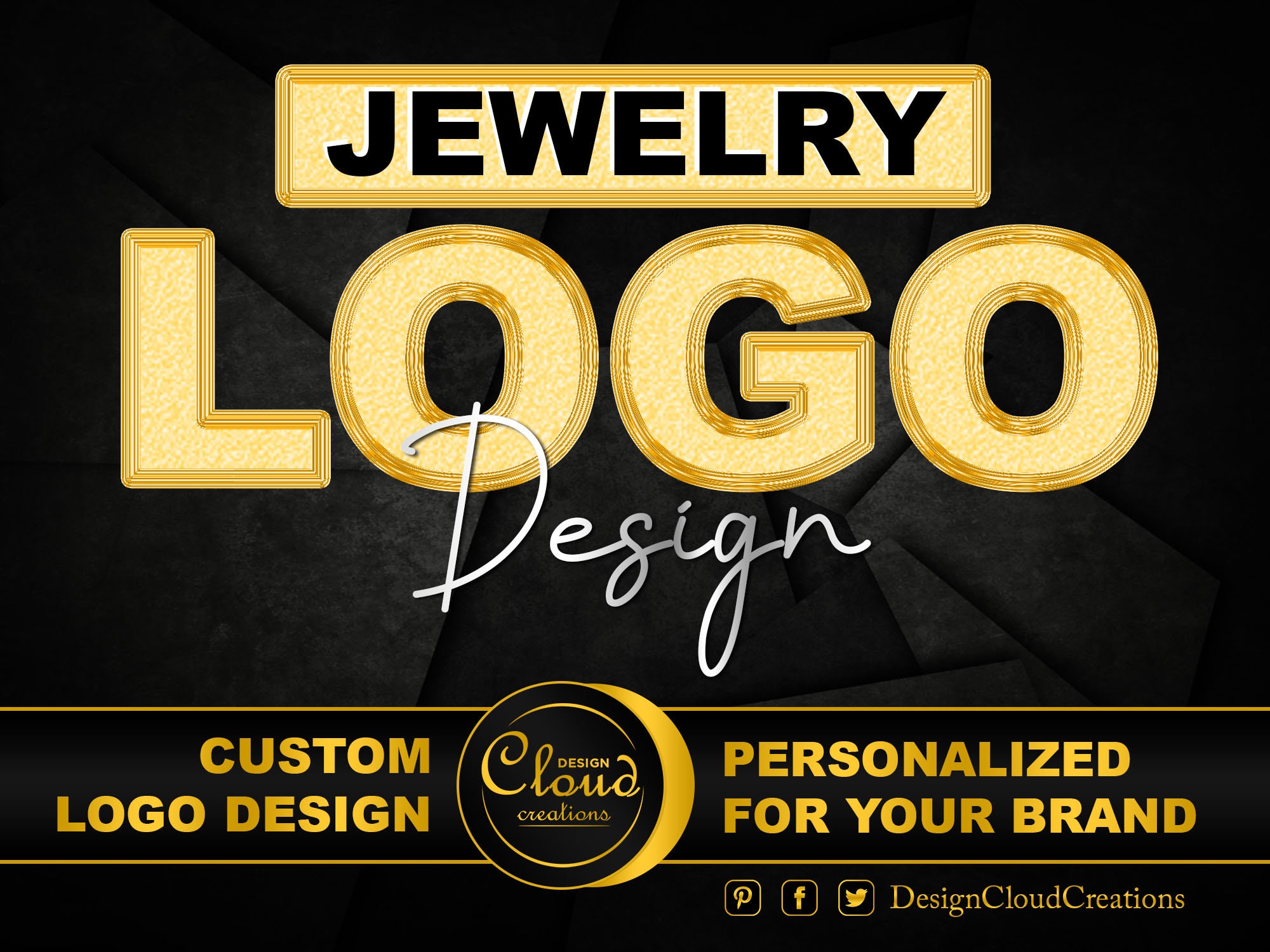 JEWELRY LOGO DESIGN Custom Logo Design Service For Jewelry Etsy