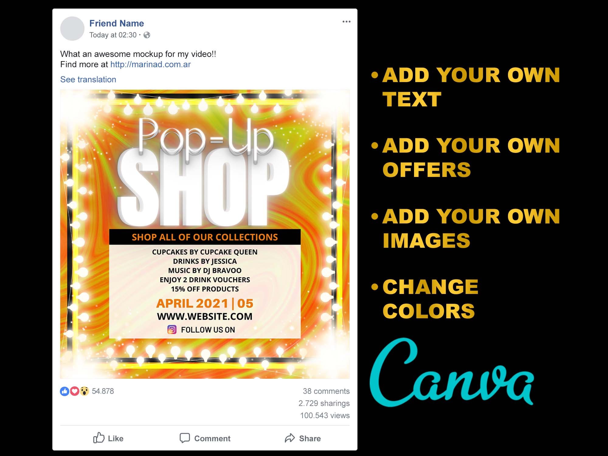 Boutique Flyer Template Free