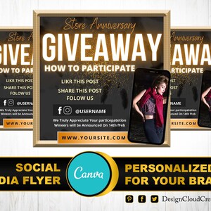 D.I.Y Canva Giveaway Flyer Template 2021 GIVEAWAY FLYER TEMPLATE Editable Canva Social Media Flyer Template For Giveaways. D.I.Y Canva Giveaway Flyer Template 2021 GIVEAWAY FLYER TEMPLATE Editable Canva Social Media Flyer Template For Giveaways.