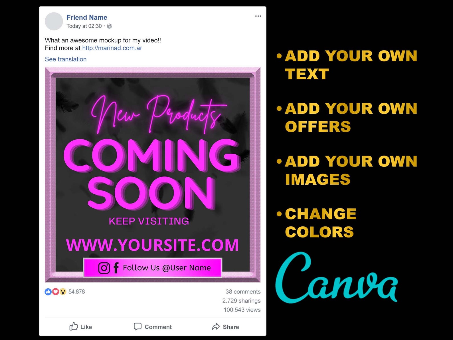 Opening Soon Flyer Template