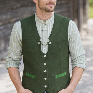 Trachten Vest Sewing Pattern | Bavarian Men's Vest Size 54 (PDF)