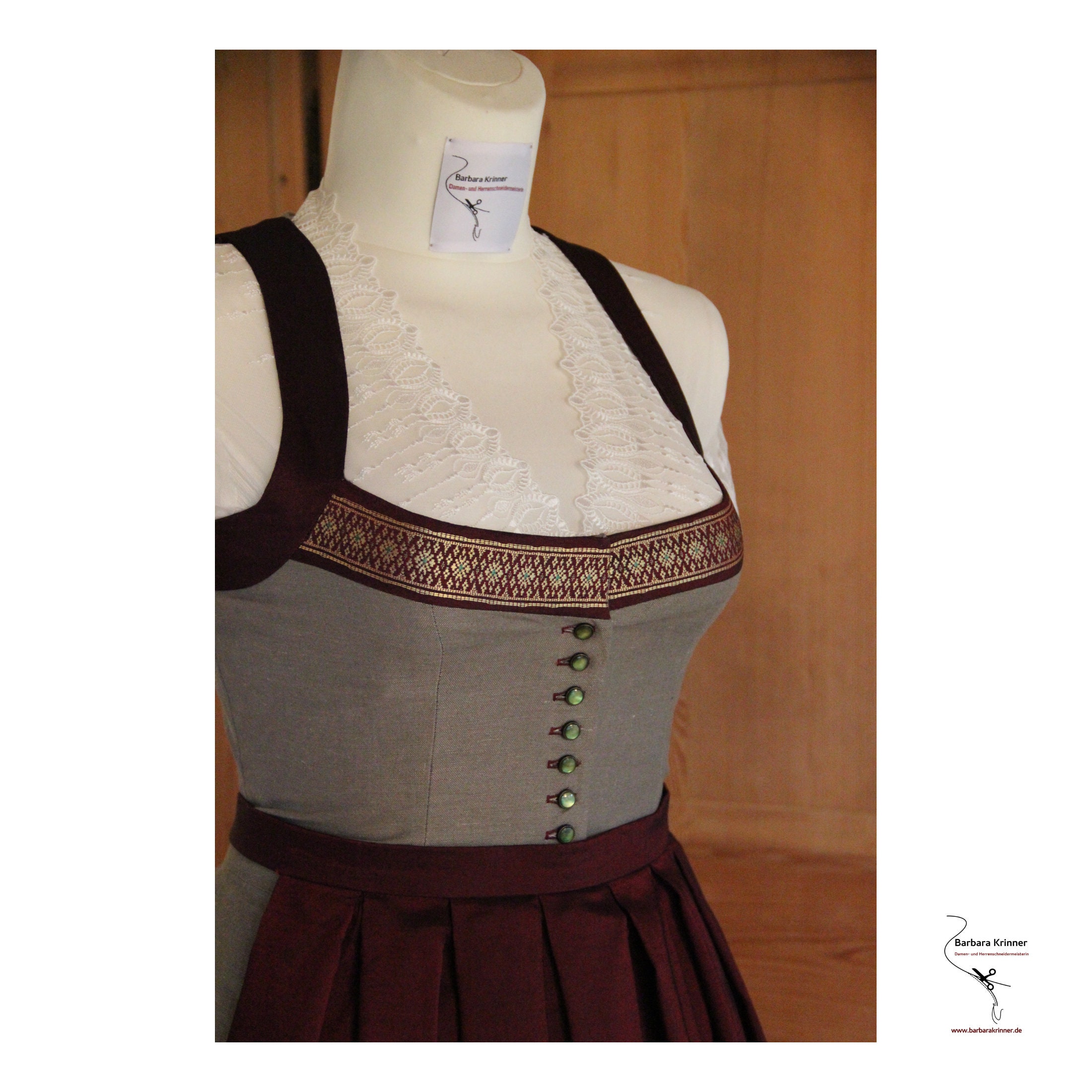 Sewingpattern for a Dirndl Blouse From Stretch Lace Fabric Etsy UK