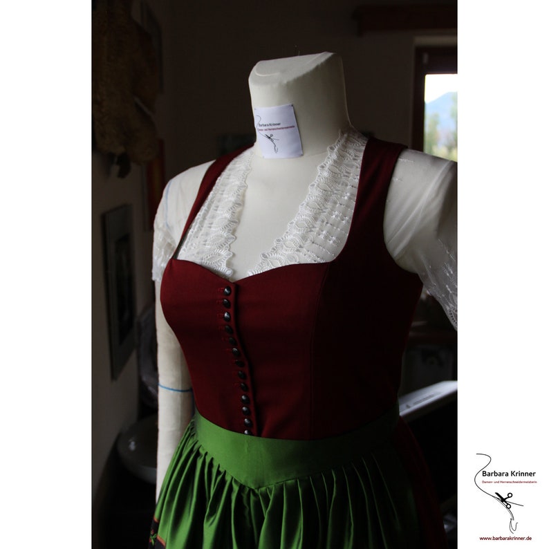 PDF Sewing Pattern Size 40 Dirndl Etsy