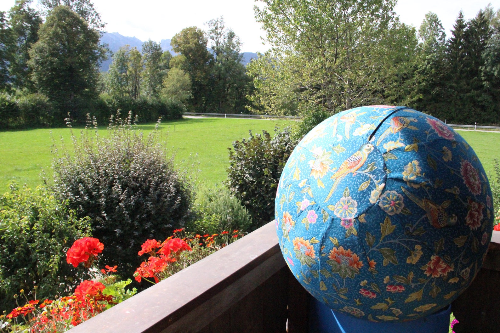 Housse Pour Ballon De Yoga 65 Cm - Couverture Antidérapante Avec Poignée, Pour Pilates, Grossesse Ou Fitness | Lavable, Pratique à Transporter