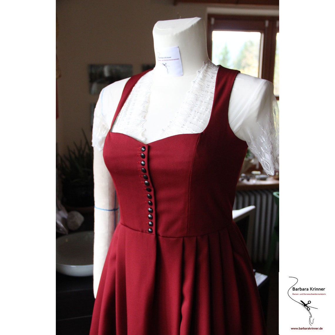 PDF Sewing Pattern Size 40 Dirndl Etsy