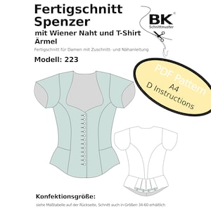 PDF sewing pattern - Size 38