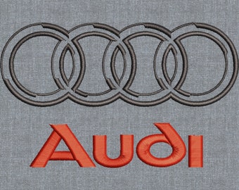 AUDI LOGO EMBROIDERED CLASSIC HOODIE WORK OUTDOOR SPORT BIRTHDAY GIFT
