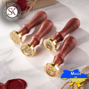 Custom Logo Stempel voor Wax Custom Wax Stempel Wax Stempelen Tool Punch Postzegels Gestanste Dies Wax Stempel Wax Embossing