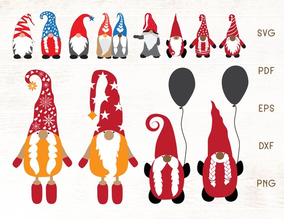 Download Christmas Gnomes Svg Bundle Gnomes Illustrations Gnomes Cut Etsy